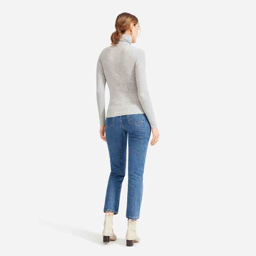 Basic Micro Rib Turtleneck – Image 4